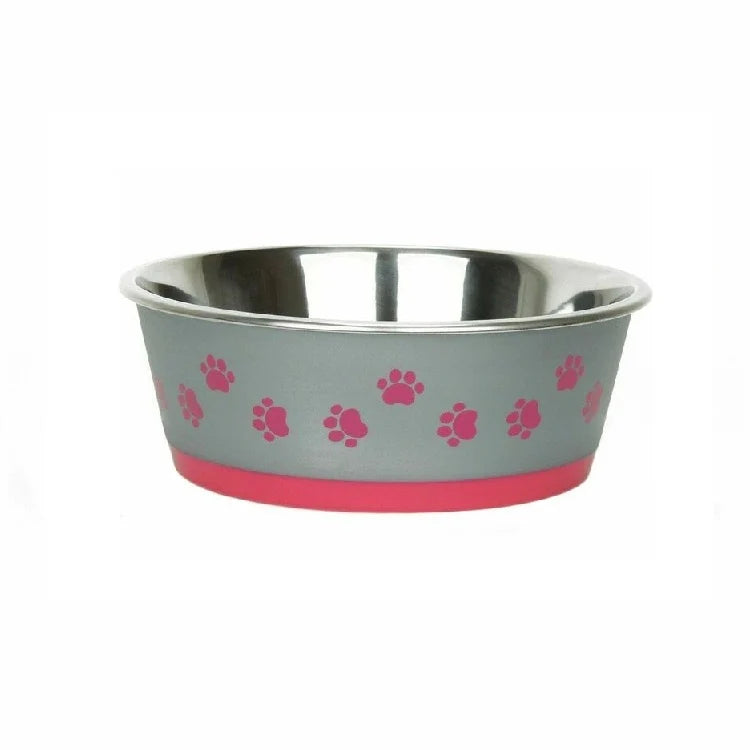 Classic Hybrid Non Slip Stainless Steel Dish 700ml