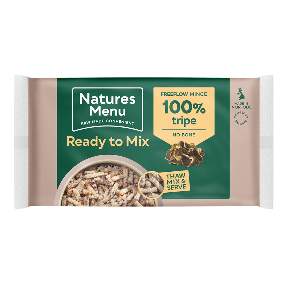 Natures Menu Tripe Mince Free Flow 2kg