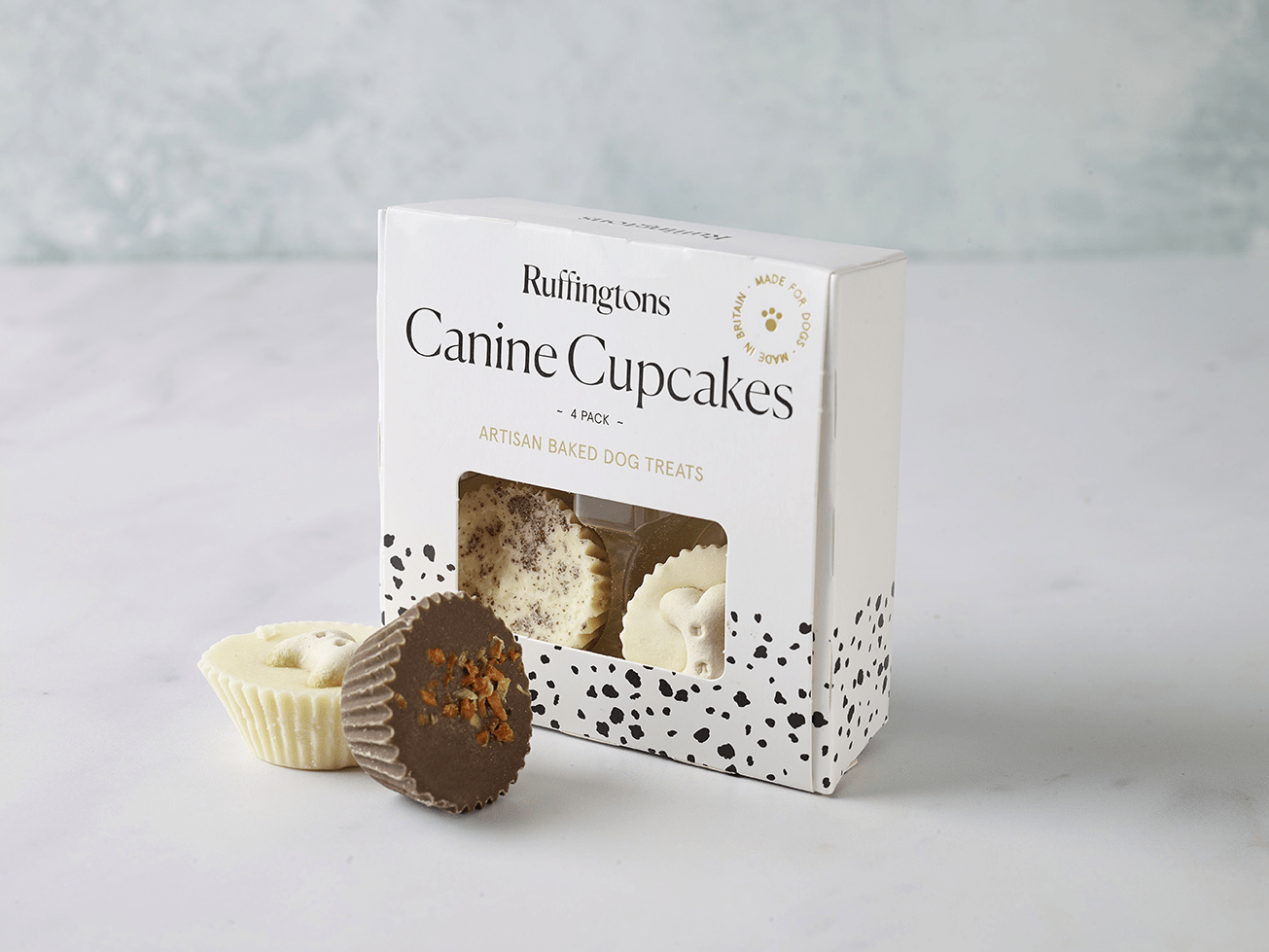 Ruffingtons Canine Cupcakes 4Pk