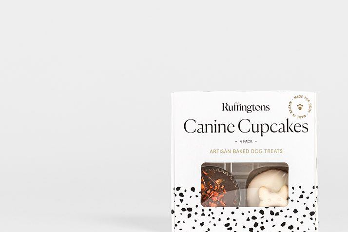 Ruffingtons Canine Cupcakes 4Pk