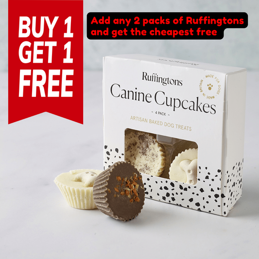 Ruffingtons Canine Cupcakes 4Pk