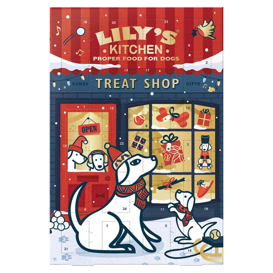 Lily's Kitchen Treat Shop Biscuit Advent Calendar for Dogs 68G
