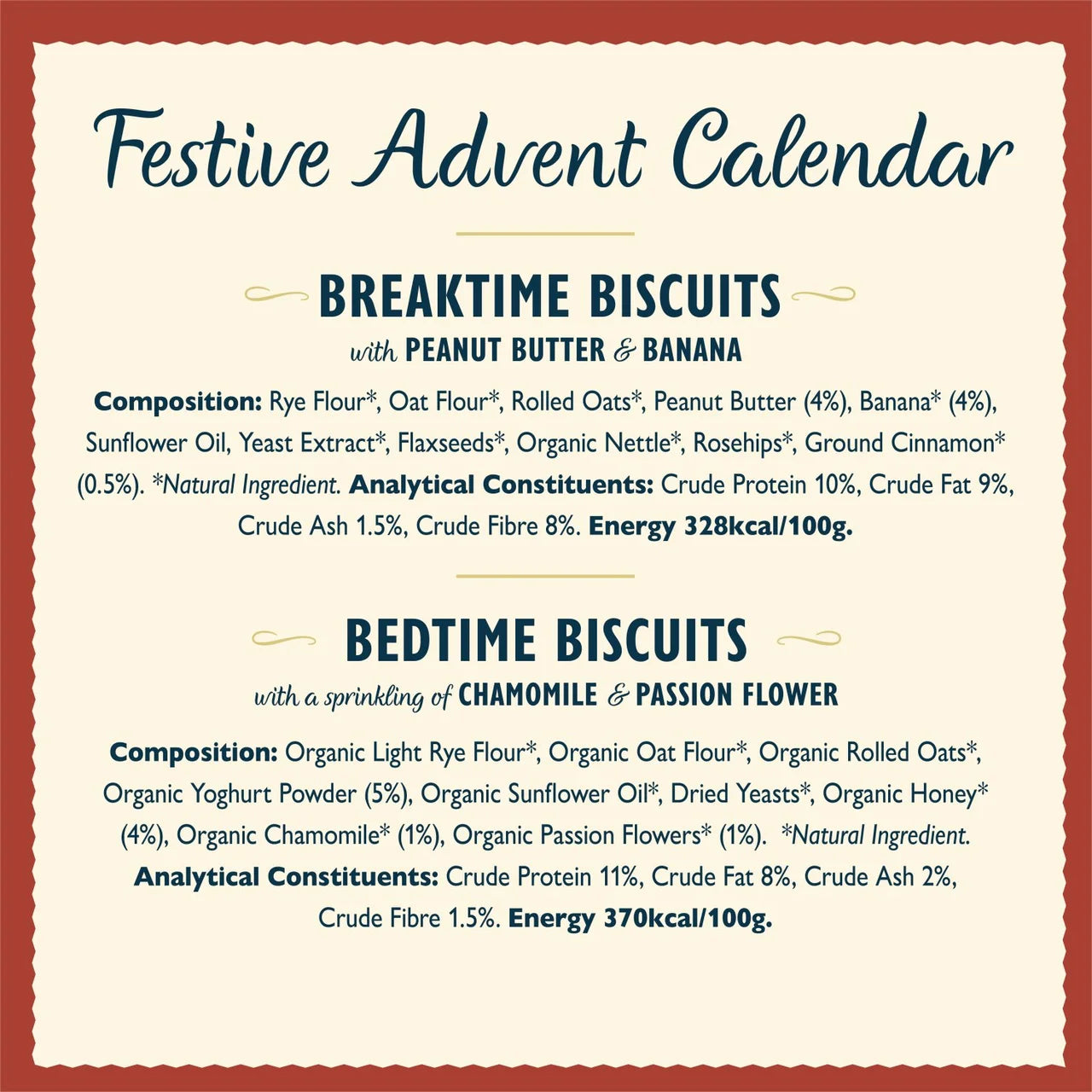 Lily's Kitchen Treat Shop Biscuit Advent Calendar for Dogs 68G