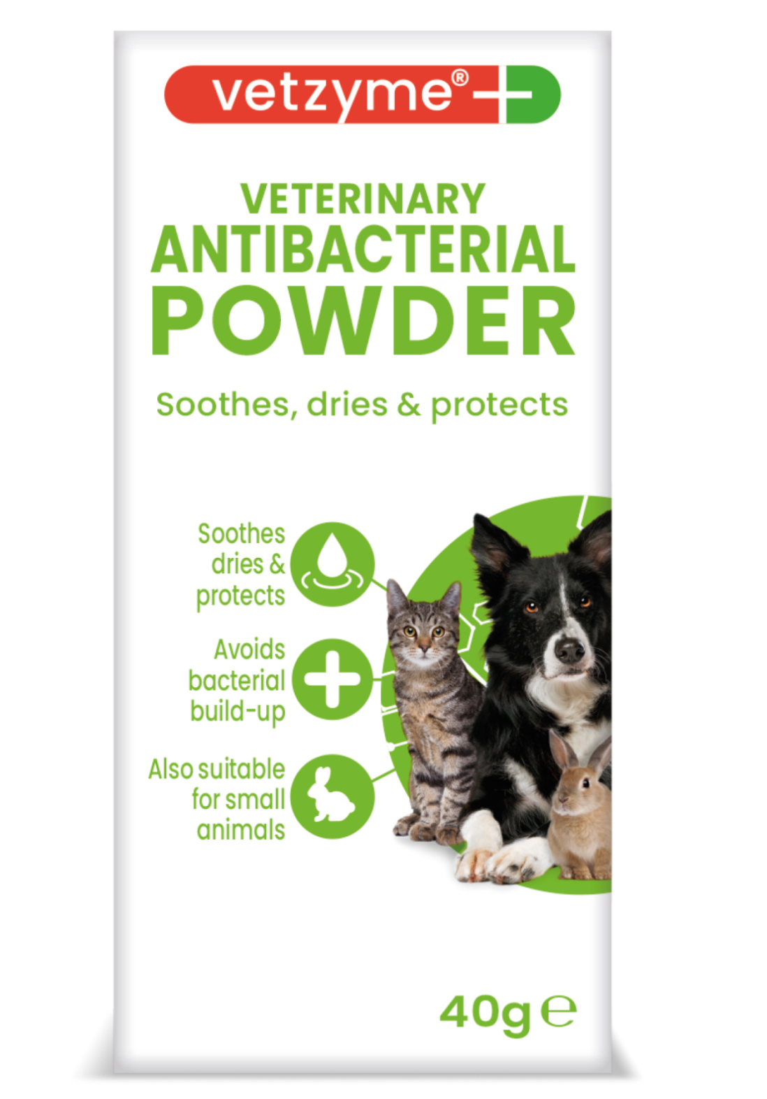 Vetzyme Antibacterial Powder for Pets
