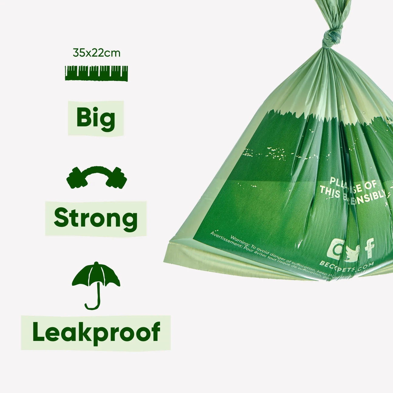 Beco Poop Bag Box Dispenser - 300 bags