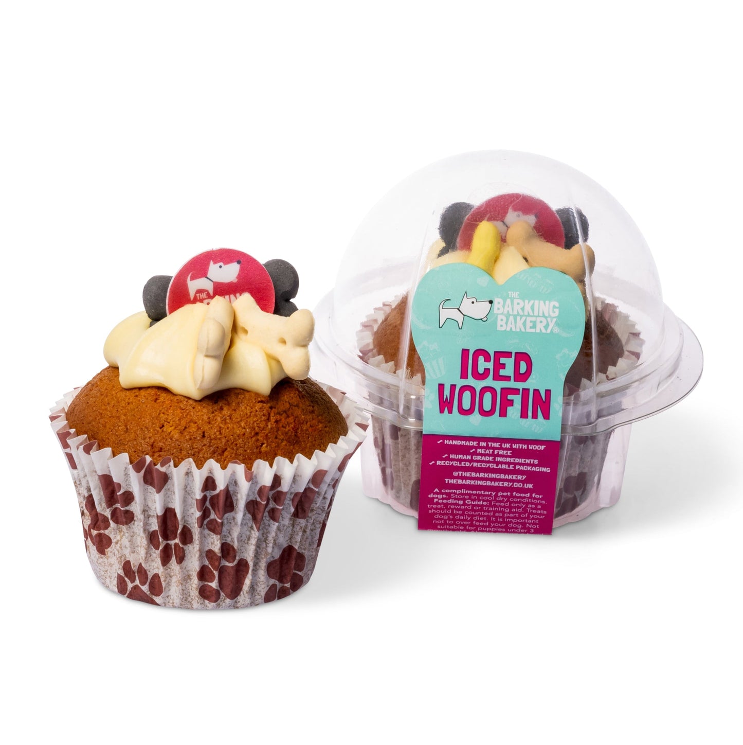 Barking Bakery Woofin Iced Vanilla - Single