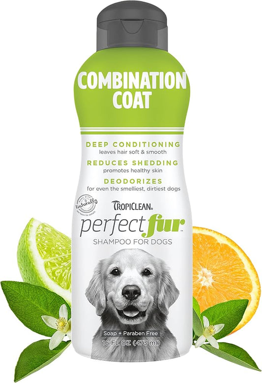 Tropiclean Perfect Fur - Combination Coat Shampoo