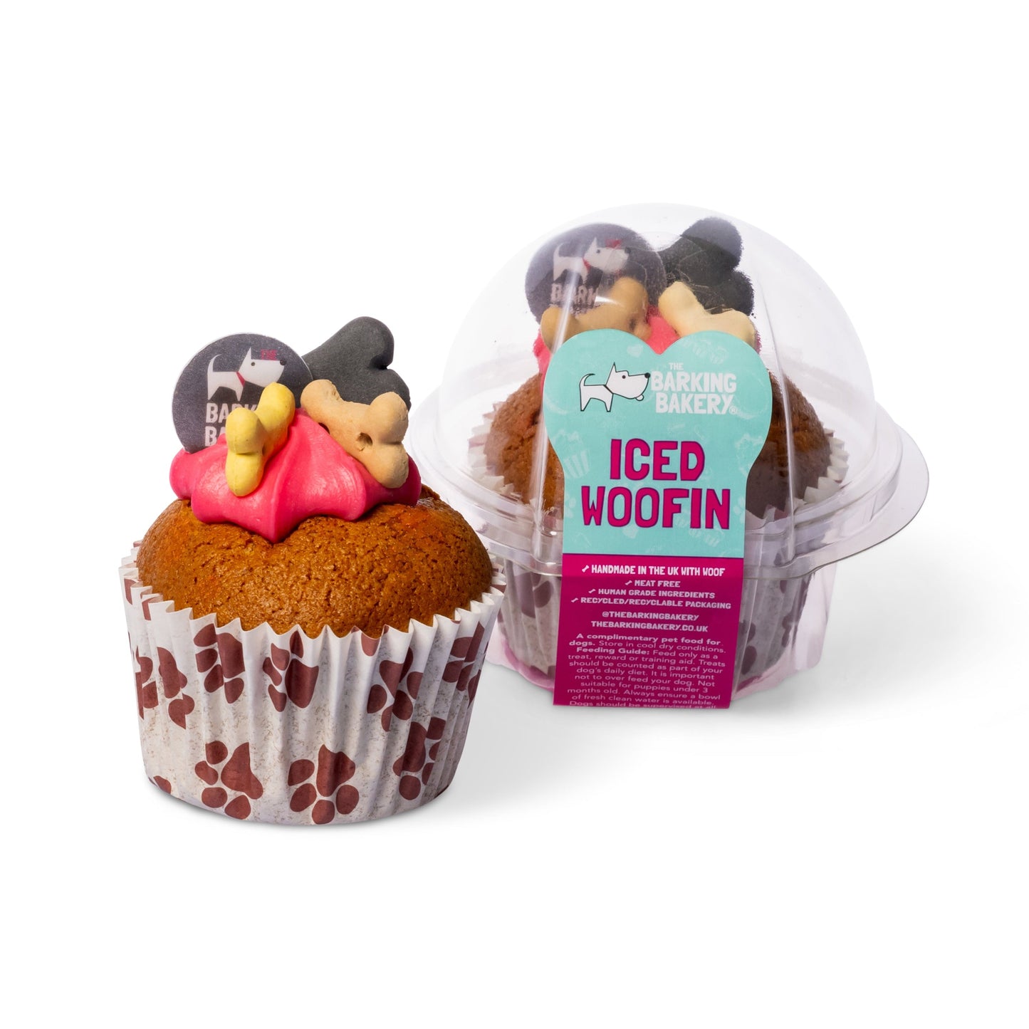 Barking Bakery Woofin Iced Vanilla - Single