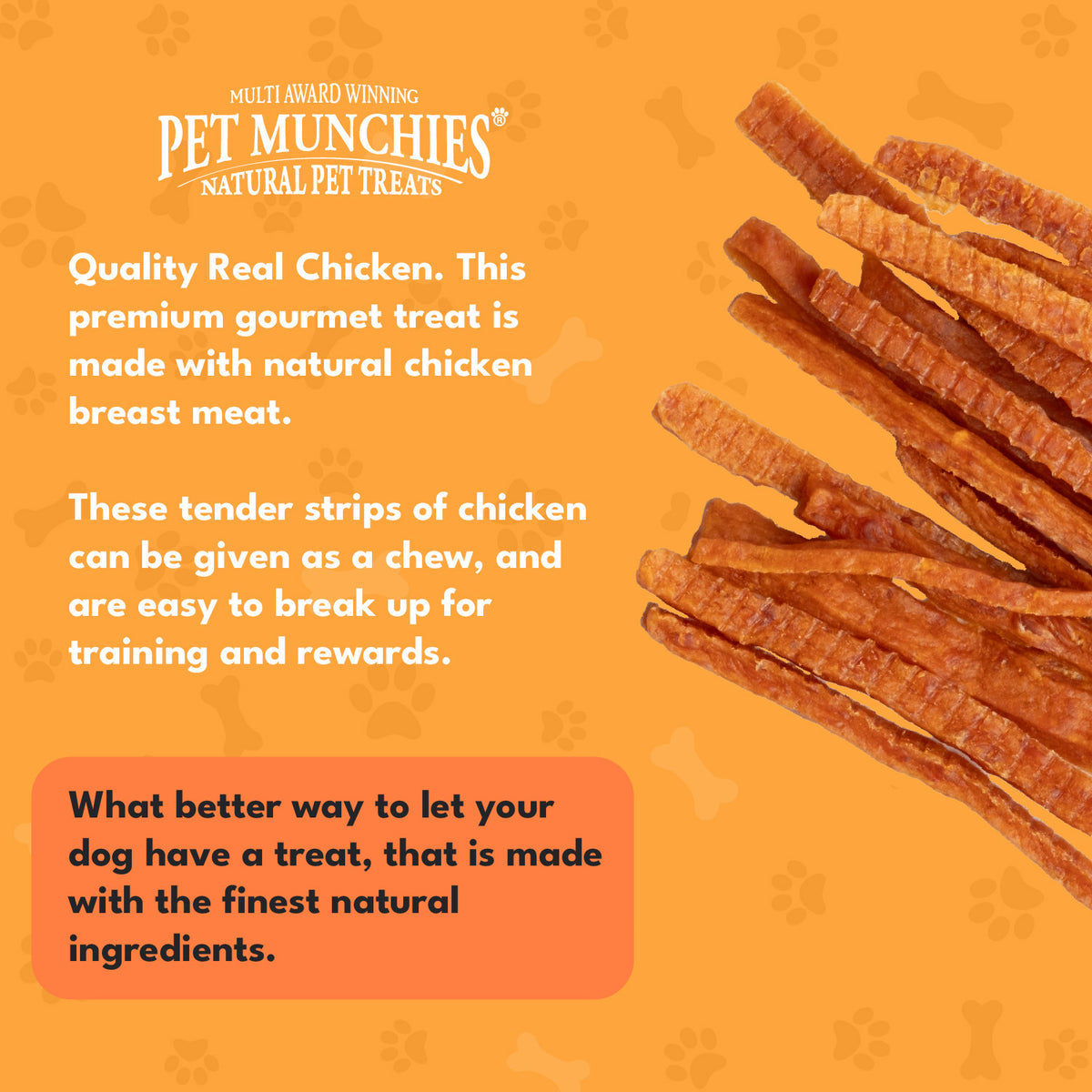 Pet Munchies Chicken Breast Strips - 320G