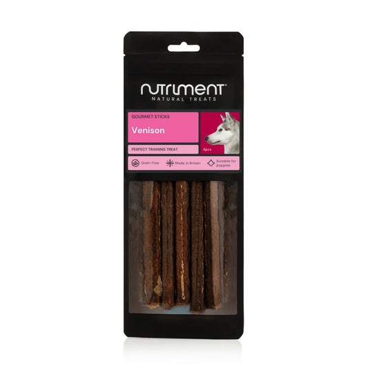 Nutriment Venison Gourmet Sticks (4pcs)