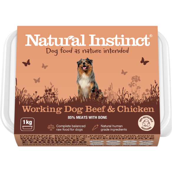 Natural Instinct - Working Dog Beef & Chicken - Adult - 1kg