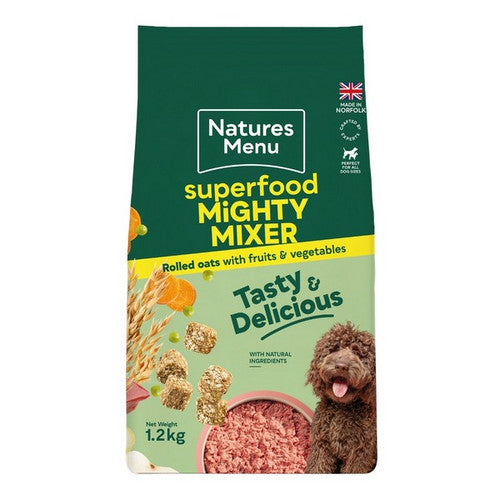 Natures Menu - Superfood Mighty Mixer Rolled Oats with Fruit and Vegetables 1.2KG