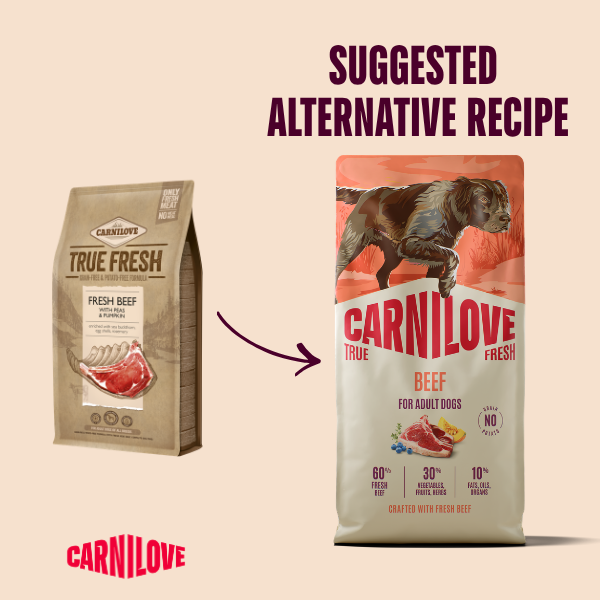 Carnilove True Fresh Beef for Adult Dogs 4kg