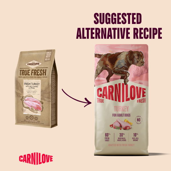Carnilove True Fresh Turkey for Adult Dogs 1.5kg
