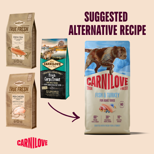 Carnilove True Fresh Fish & Turkey for Adult Dogs 1.5kg