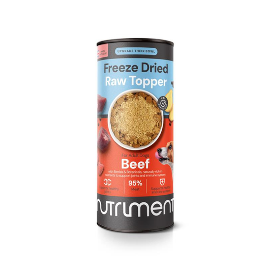 Nutriment Freeze-Dried Raw Topper Beef 50g