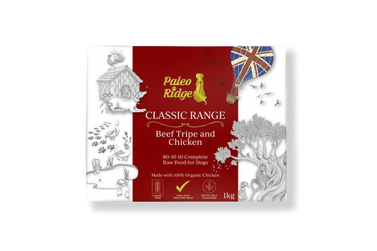 Paleo Ridge Classic Beef Tripe & Chicken 1kg