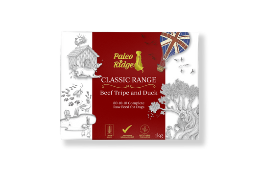 Paleo Ridge Classic Beef Tripe & Duck 1kg