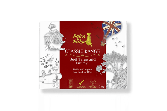 Paleo Ridge Classic Beef Tripe & Turkey 1kg