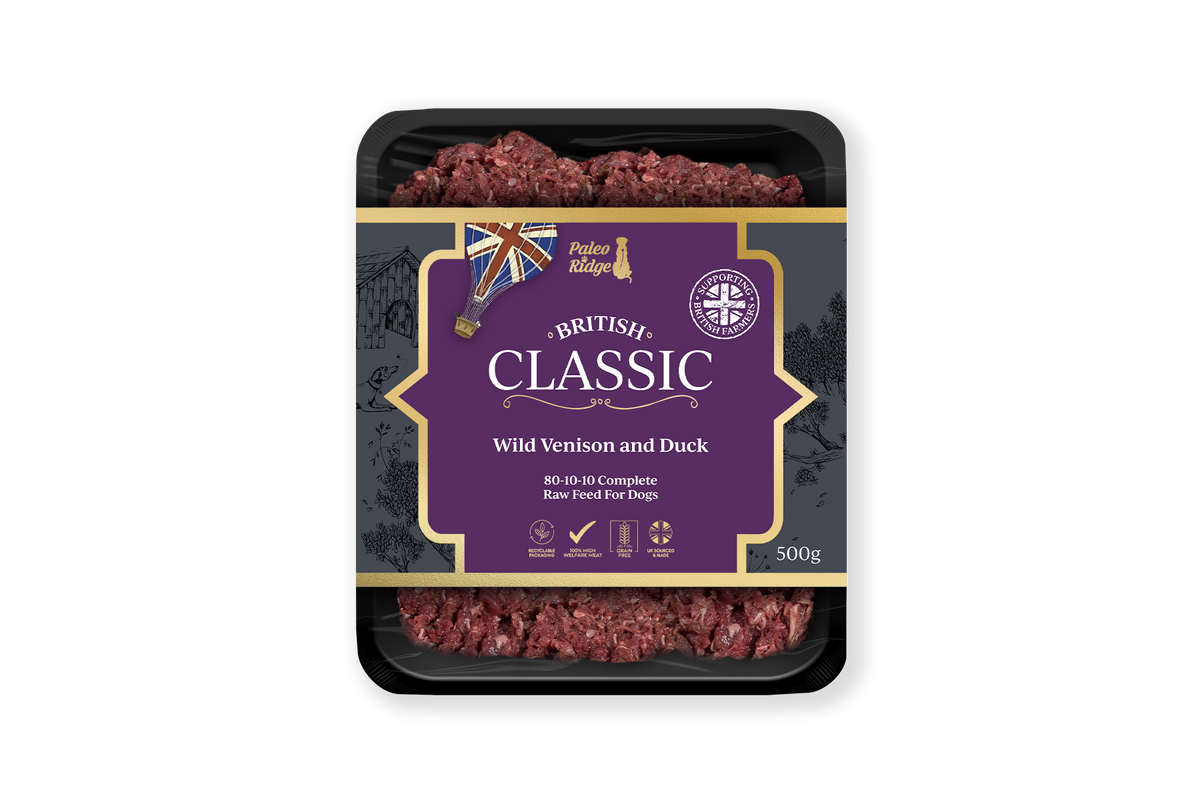 Paleo Ridge Classic Wild Venison & Duck 500G