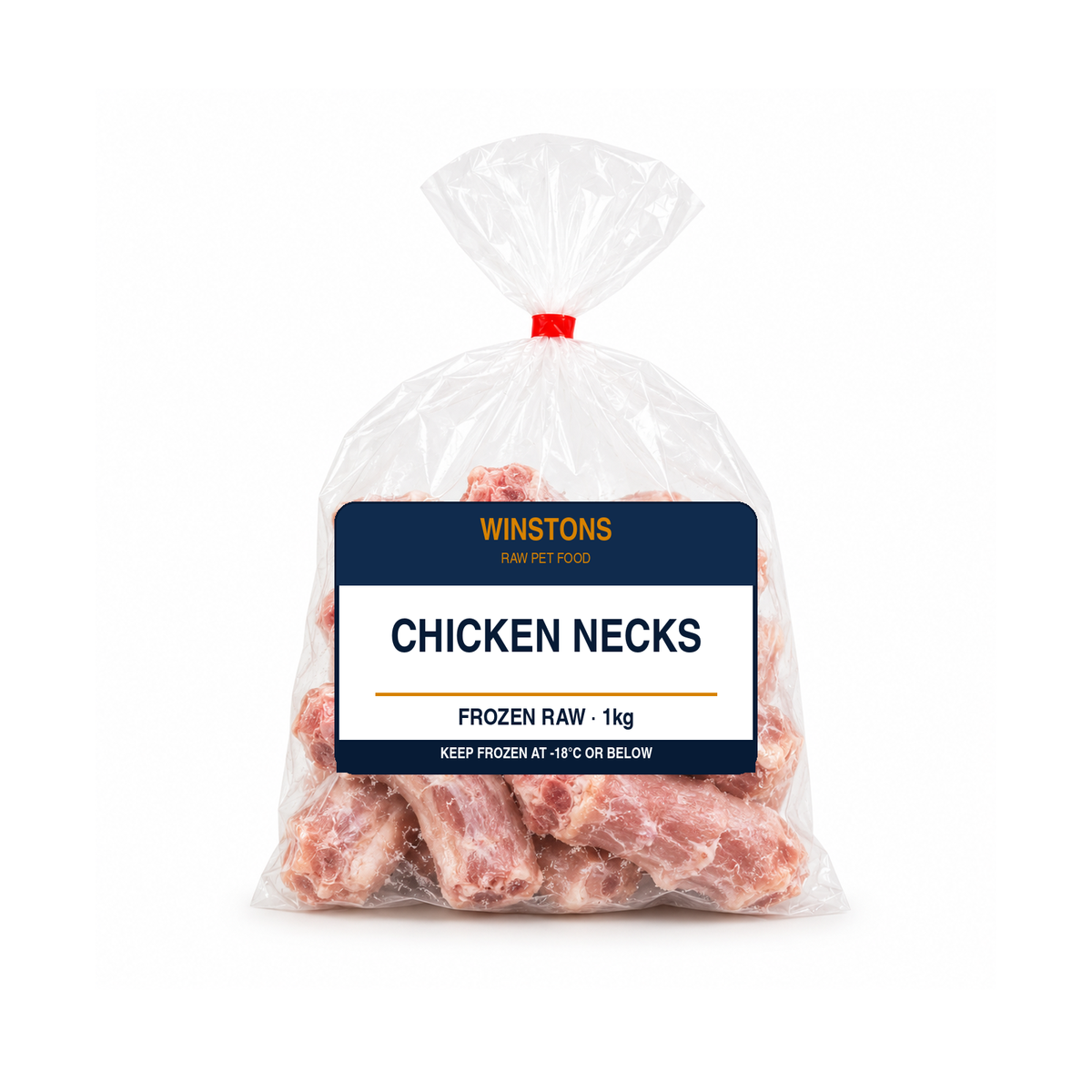 Raw Chicken Necks 1kg (frozen) – Winston's raw dog food