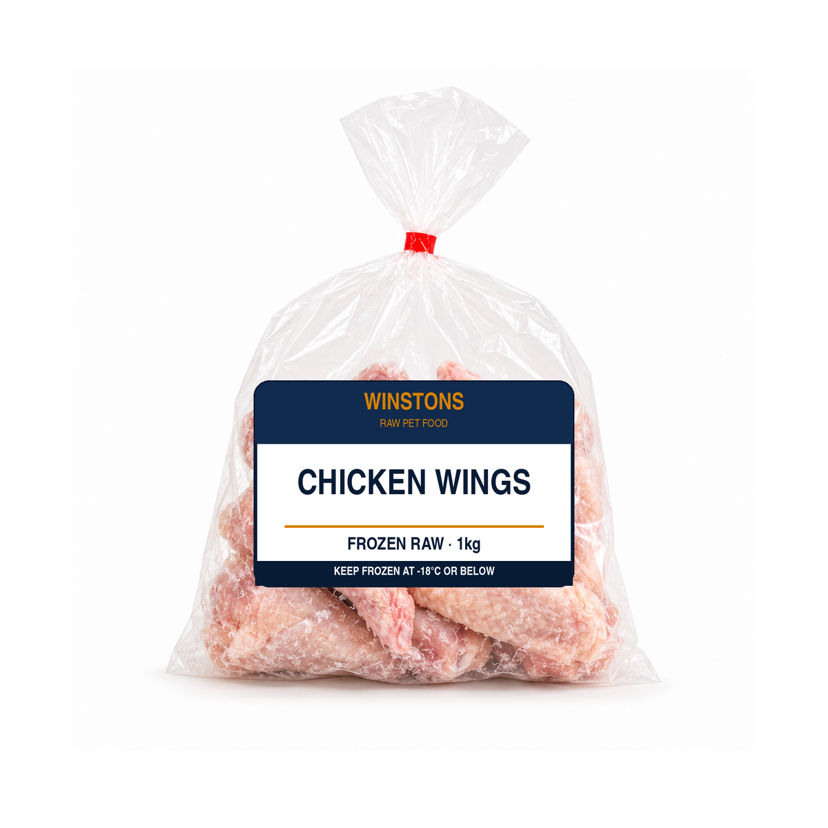 Raw Chicken Wings 1kg (frozen) – Winston's raw dog food