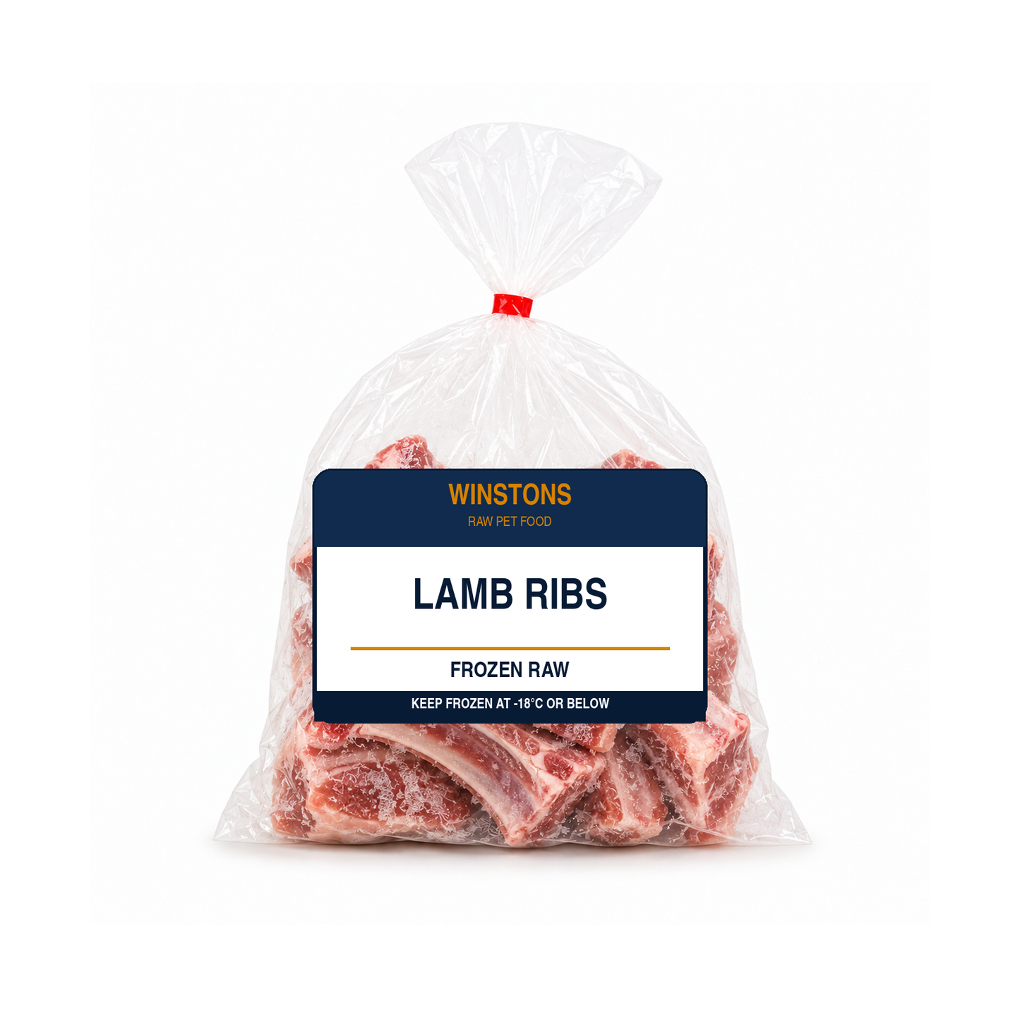 Raw Lamb Ribs (frozen) – Winston's raw dog food