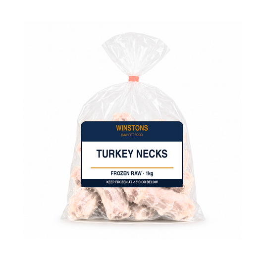 Raw Turkey Necks 1kg (frozen) – Winston's raw dog food