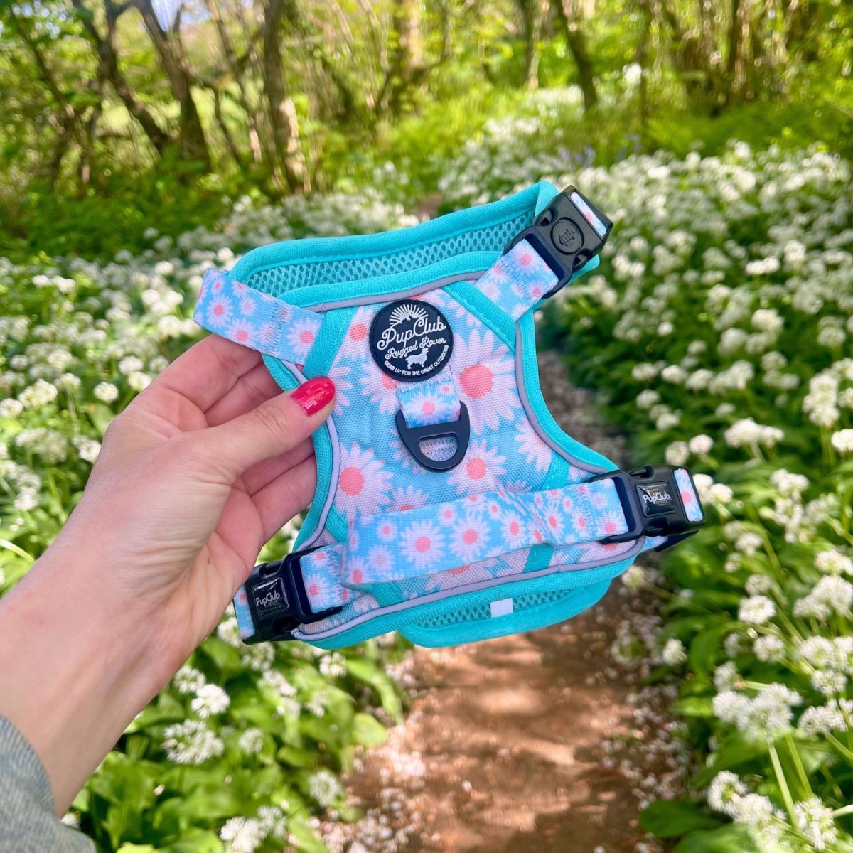 Rugged Rover™ Harness - Pastel Daisy