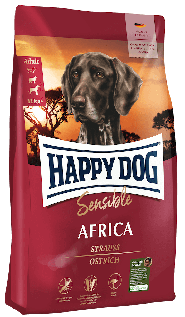 Ostrich Dry Dog Food (Africa)