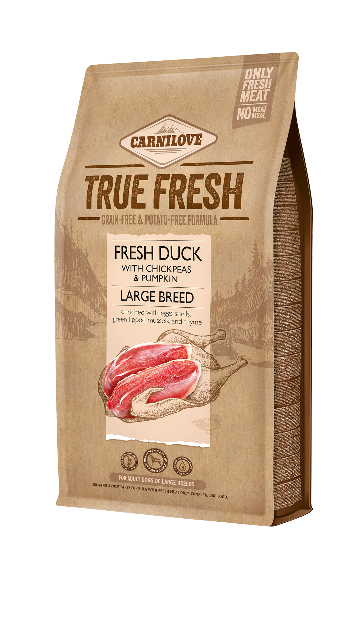Carnilove True Fresh Duck Large Breed