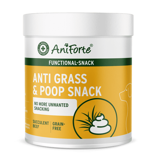AniForte Anti Grass & Poop Functional Snack for dogs, manufacturer's 300g pack image