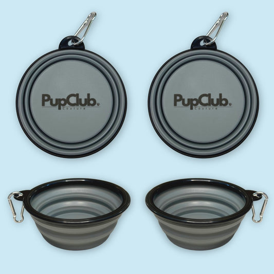 PCC - Collapsible Dog Bowl - Grey