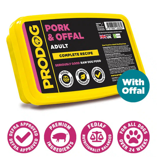 ProDog - Complete - Pork & Offal ProDog Raw Dog Food 1KG