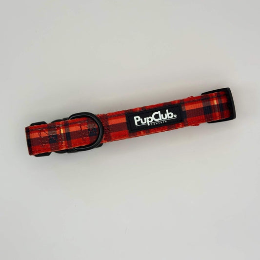 Collar - Red Tartan