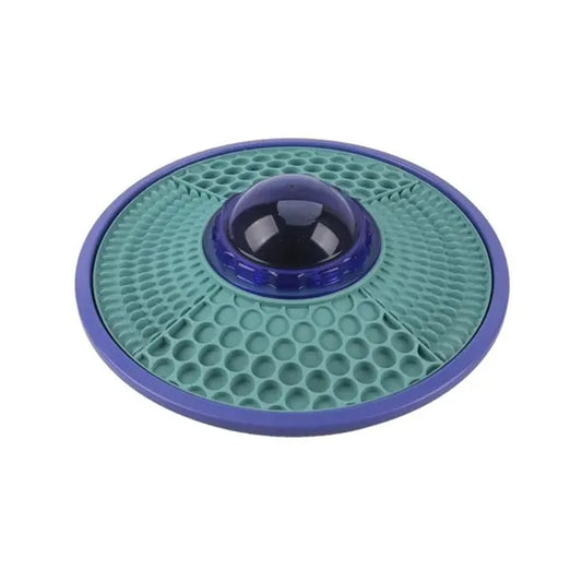 CoolPet Rock & Wobble Snack Plate - Blue
