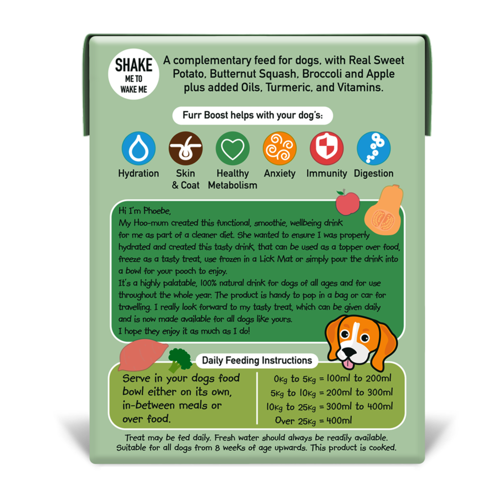 Plant-Based Furr Boost Drink 400ml