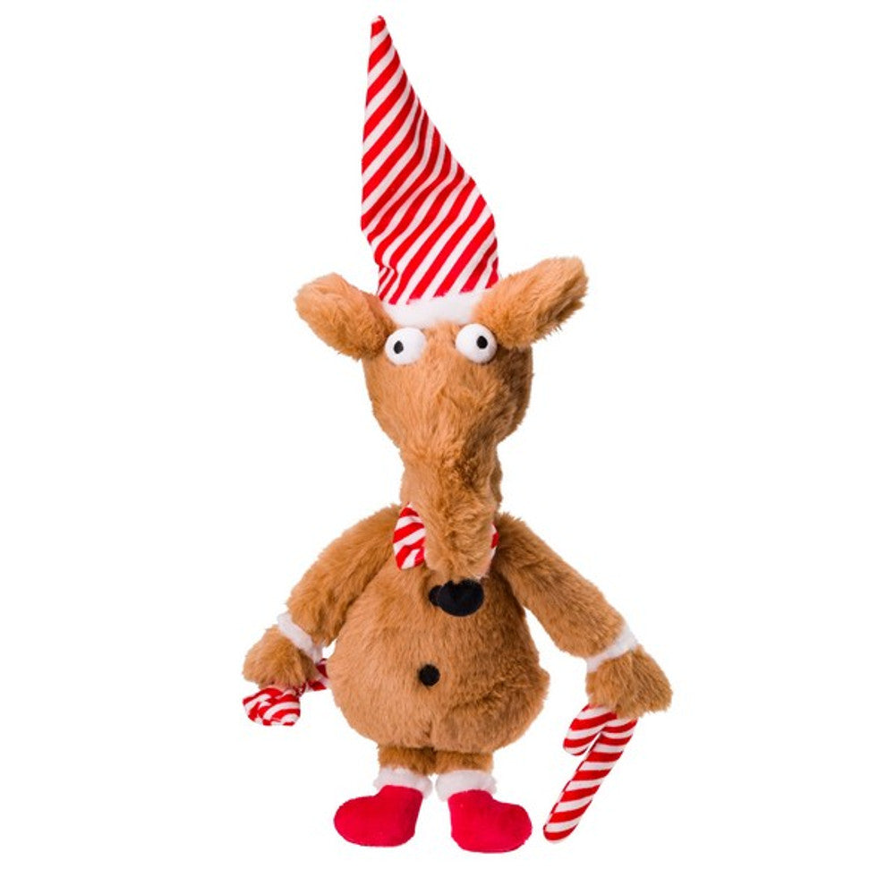 Plush Christmas Rat Dog Toy