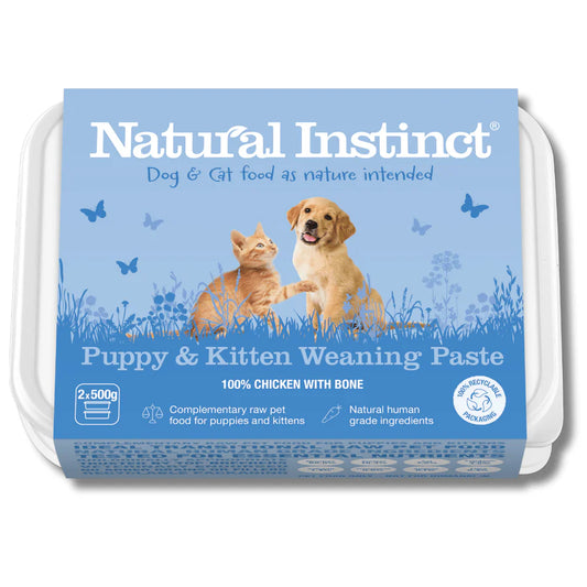 Natural Instinct Puppy & Kitten Weaning Paste 150g
