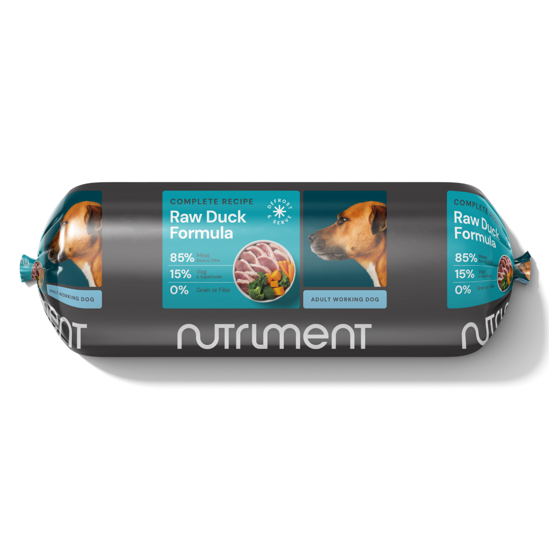 Nutriment Duck 1.4KG Chubb — current packaging