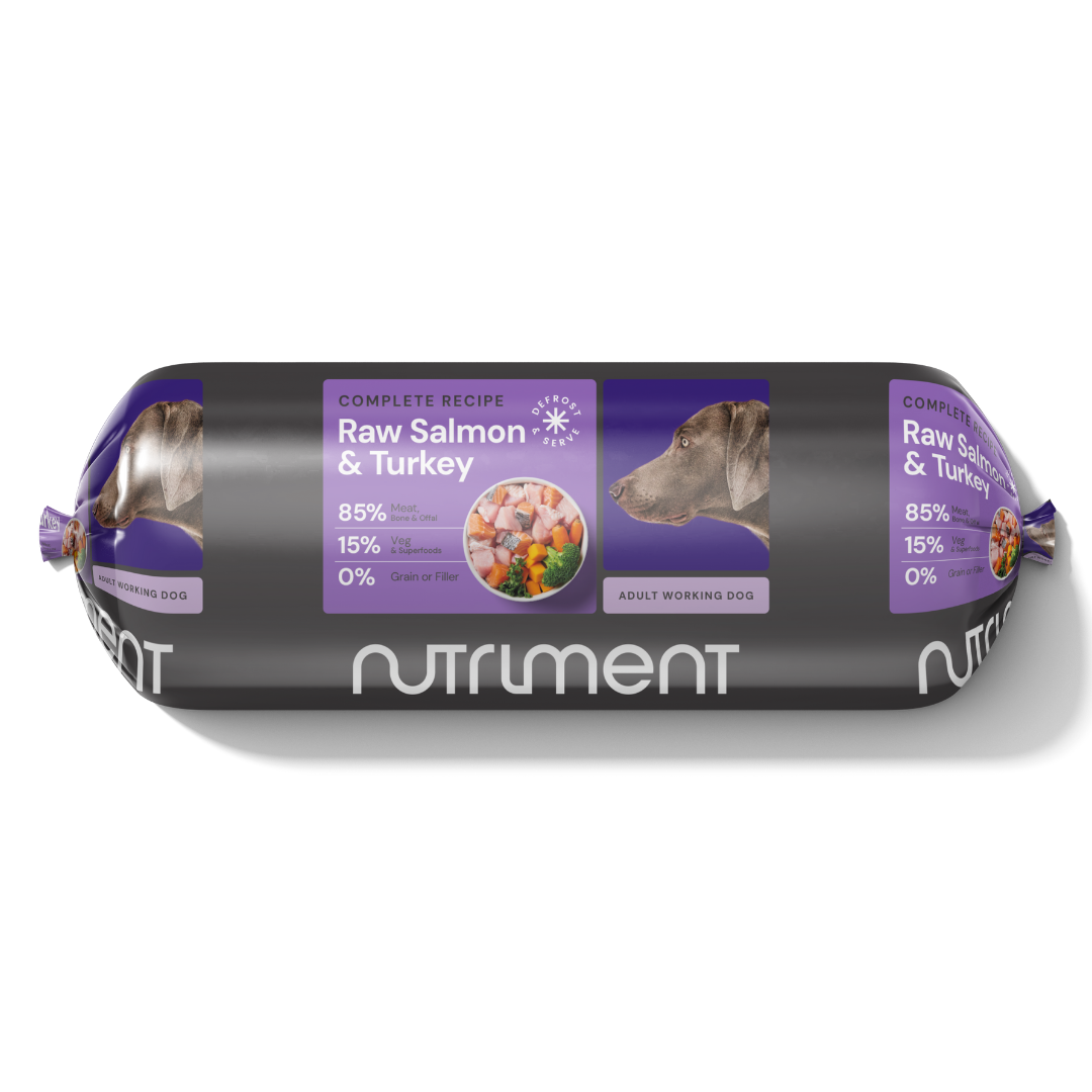 Nutriment Salmon & Turkey 1.4KG Chubb — current packaging