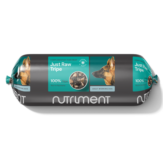 Nutriment JUST Tripe 1.4KG Chubb — current packaging