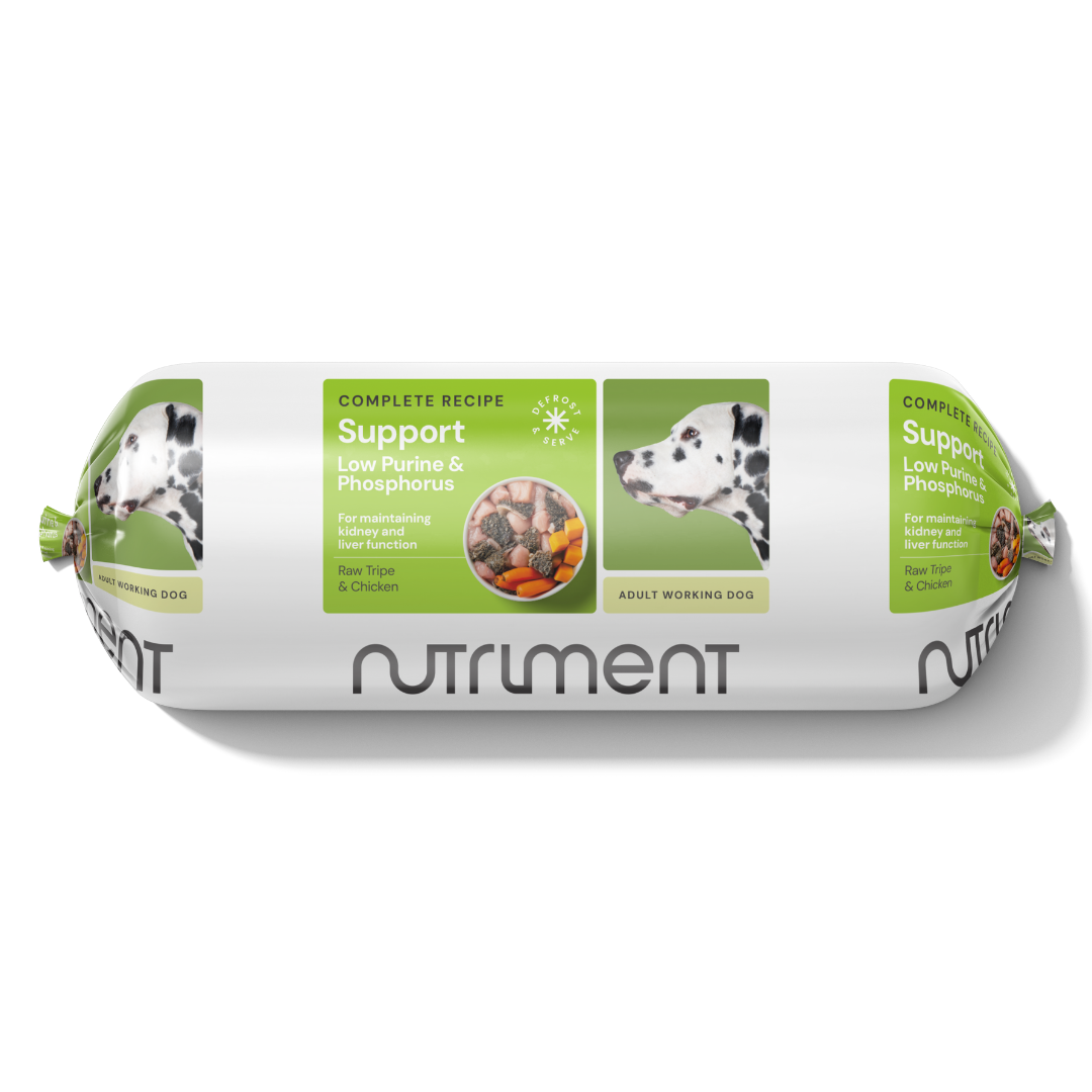 Nutriment Low Purine & Phosphorus Support 1.4kg chubb — current packaging