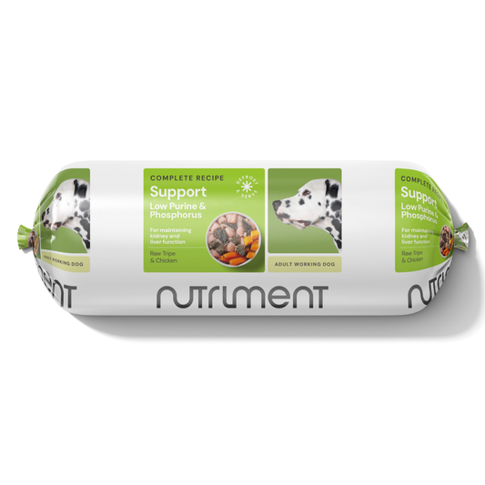 Nutriment Low Purine & Phosphorus Support 1.4kg chubb — current packaging