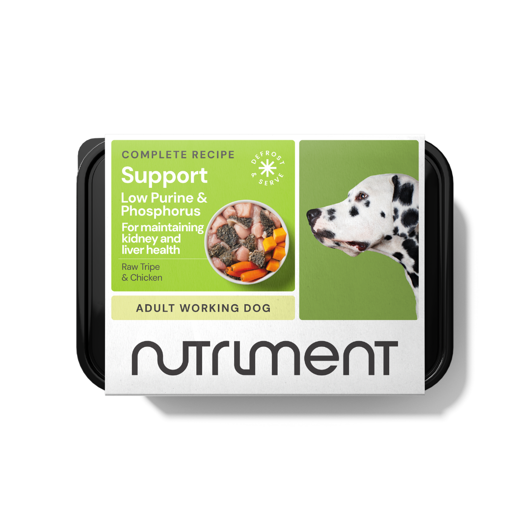 Nutriment Low Purine & Phosphorus Support 500g — current packaging