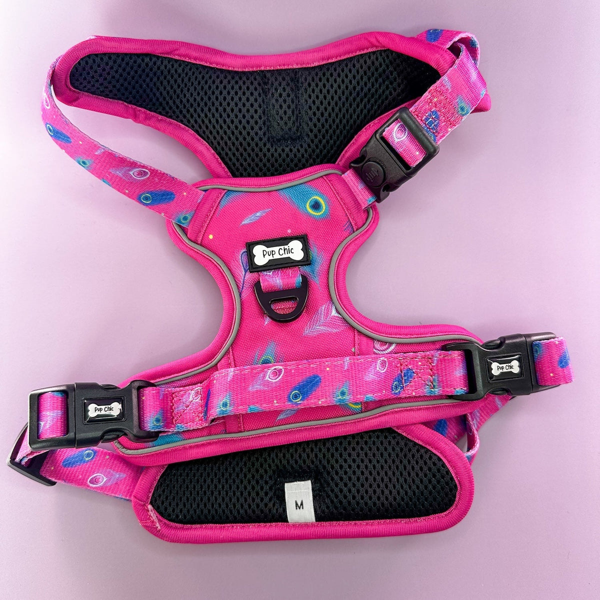 Peacock Power No Pull Tactical Dog Harness