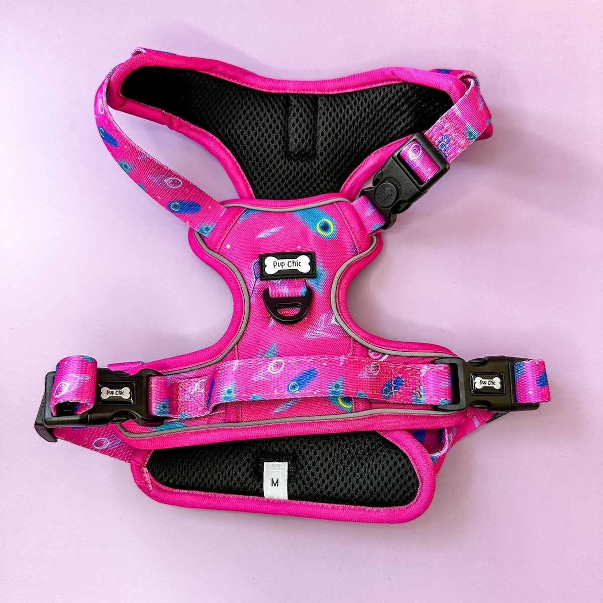 Peacock Power No Pull Tactical Dog Harness