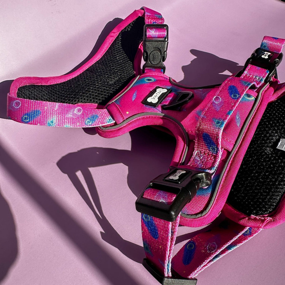 Peacock Power No Pull Tactical Dog Harness