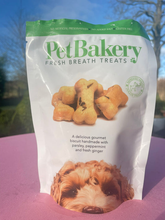 Pet Bakery Fresh Breath dog treats 100g