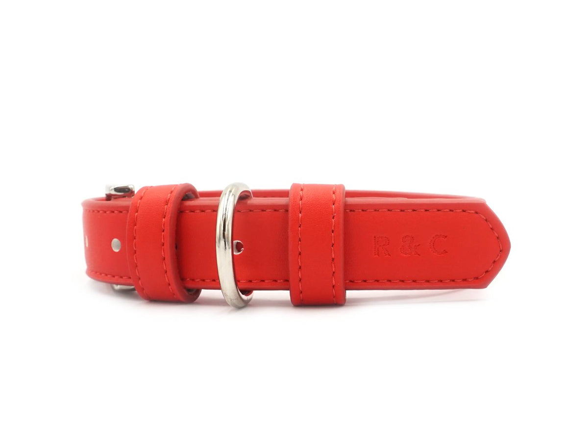 Red Lignify Dog Collar